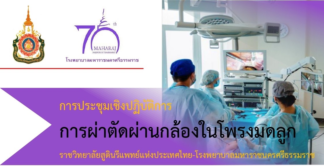 การประชุมเชิงปฏิบัติการ-การผ่าตัดผ่านกล้องในโพรงมดลูก