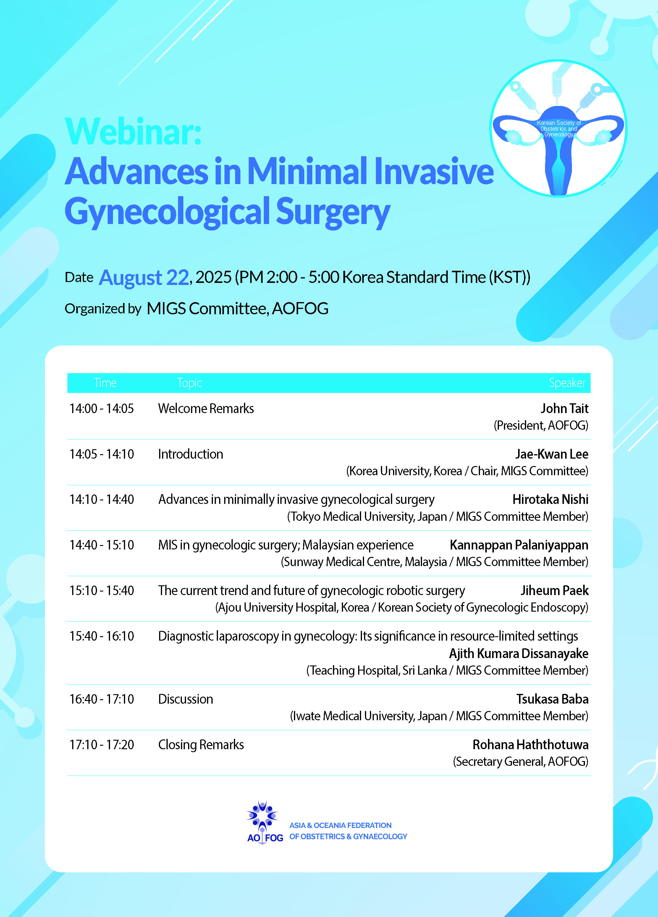 invitation-webinar-advances-in-minimal-invasive-gynecological-surgery-22nd-august-2025-